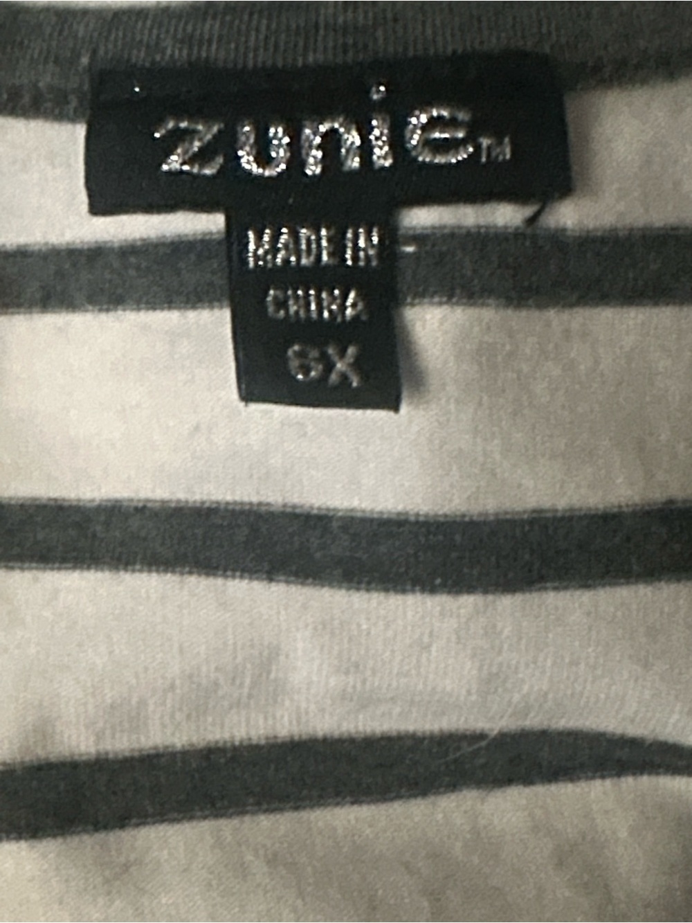 Zunie Pink Tulle Striped Bow Dress - Picture 3 of 3